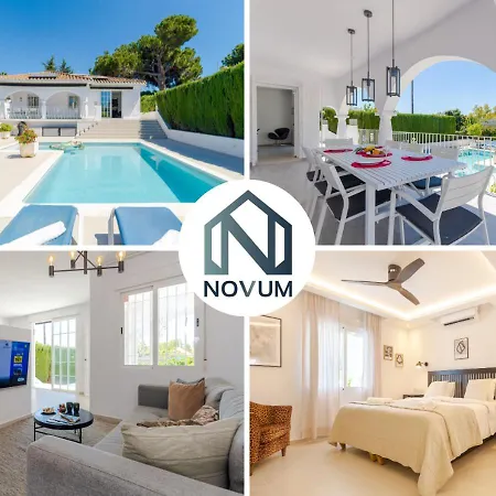 Villa Modern With Heated Pool & Bbq Next To The *